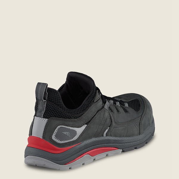 Red Wing Mens Cooltech™ Athletics - Safety Toe - Work Shoes Black/Grey - 3764WRLMD